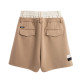 MWM Unisex σορτς Double Waistband Pleated Shorts